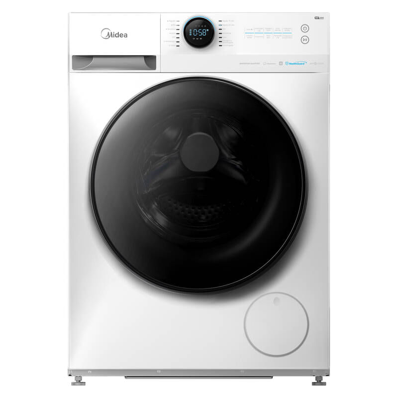 Lavarropas Carga Frontal Midea 8 Kg 1400 Rpm Inverter Blanco Mf200w80wb/W-A1