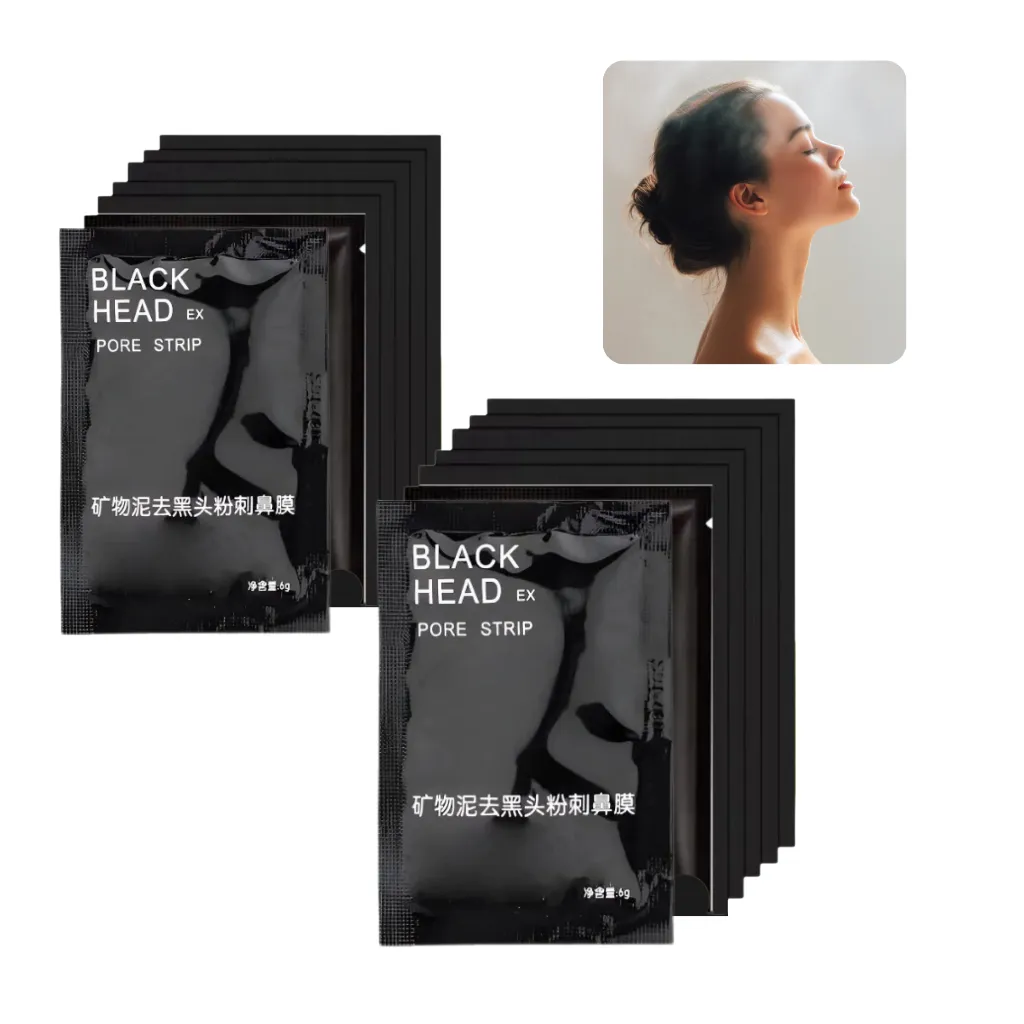 Pack x10 Mascarillas Faciales Removedor Puntos Negros