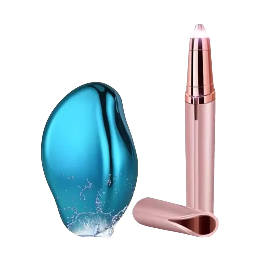 Set Belleza Depiladora Perfiladora y Piedra Depiladora