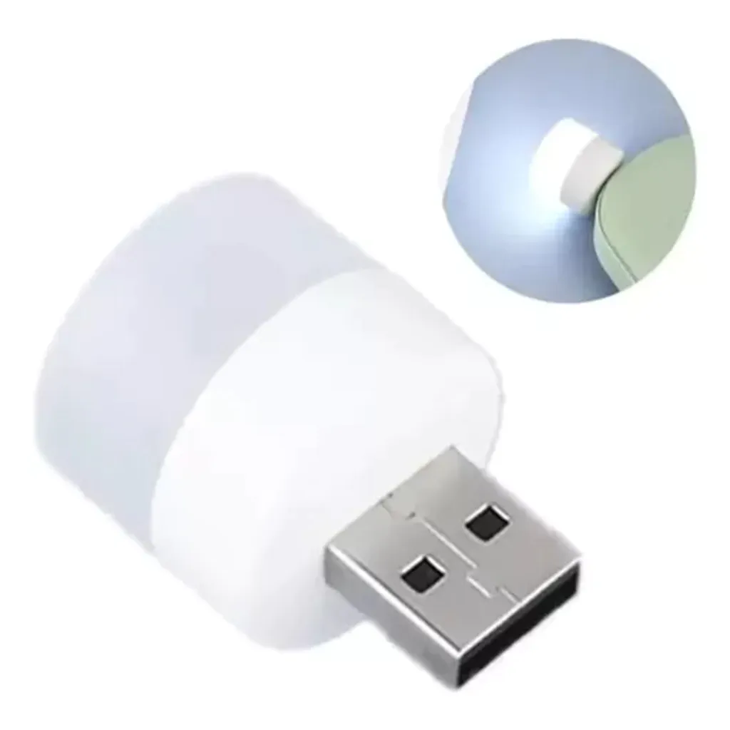 Pack X4 Mini Luz Led Lampara Para Notebook Usb Linterna 1w