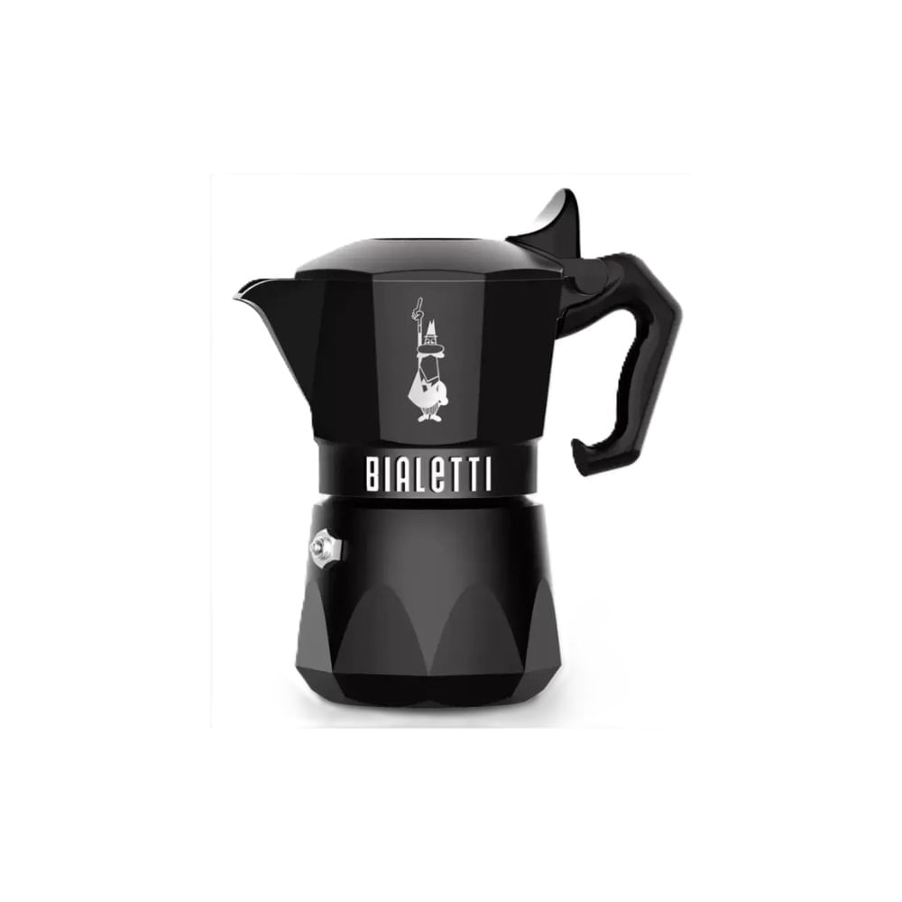 Cafetera Bialetti Brikka Noir Exclusive 2 Tazas 100 Ml Color Negro