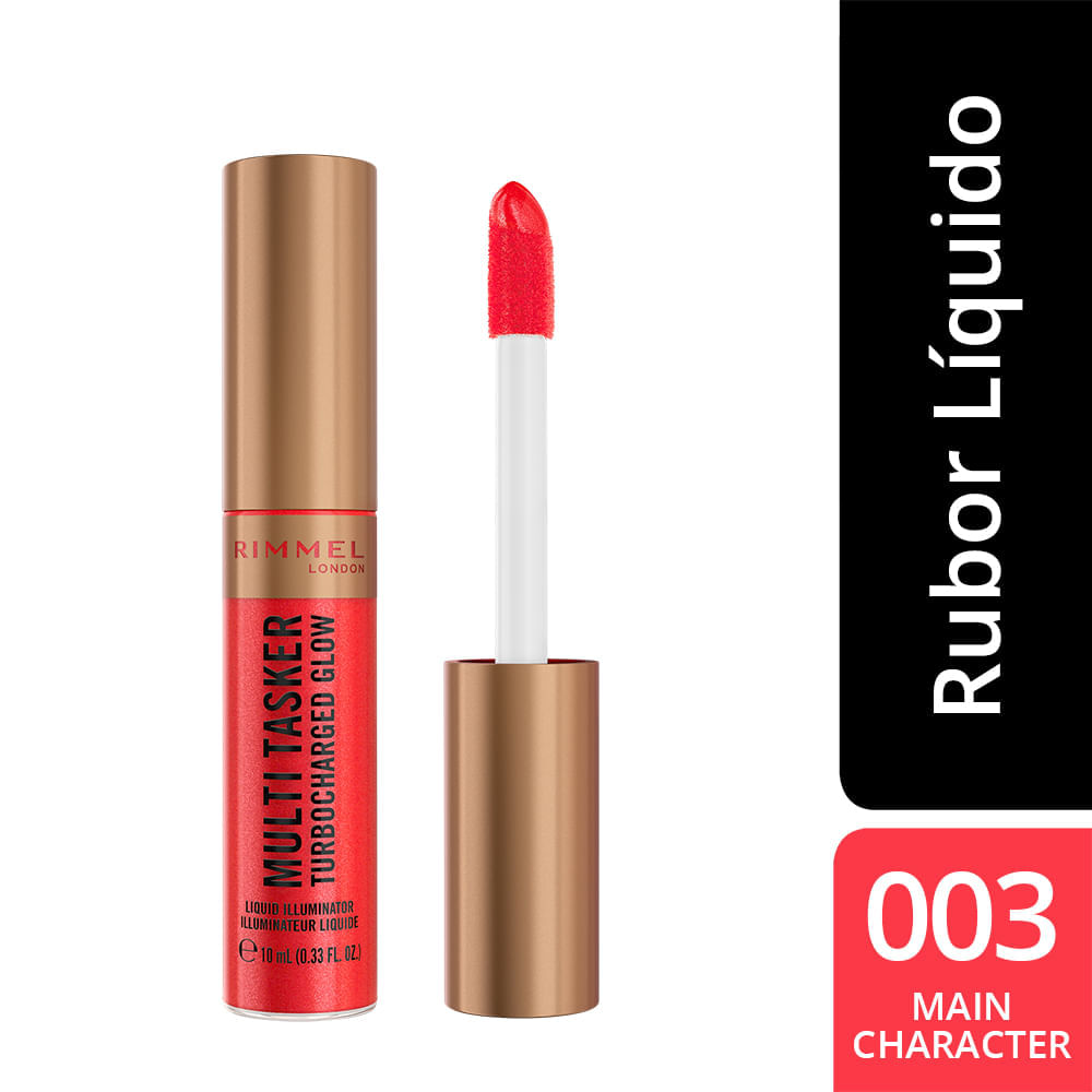Rubor Líquido Rimmel London Multitasker Main Character 003
