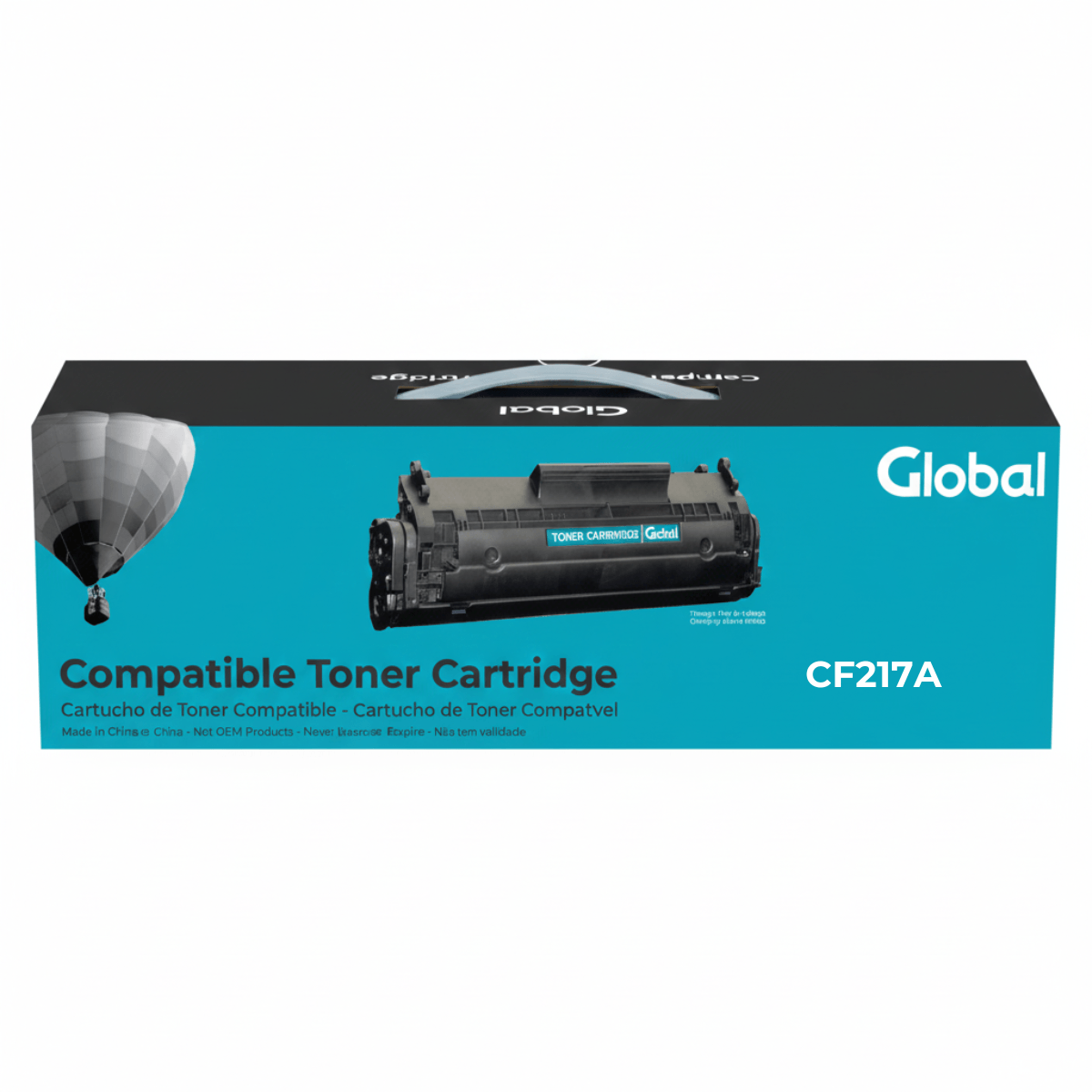 Cartucho de Toner Compatible con HP CF217A con Chip para M102 130 - Marca Global