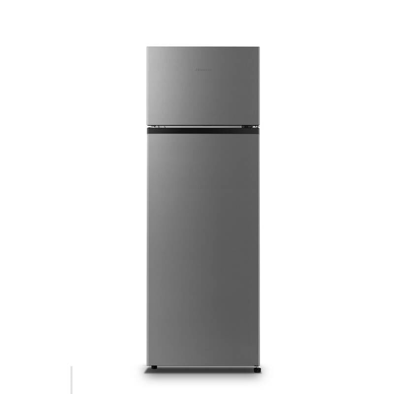 Heladera con Freezer Ciclica Hisense 240L Rt1n240ned1 Plateado