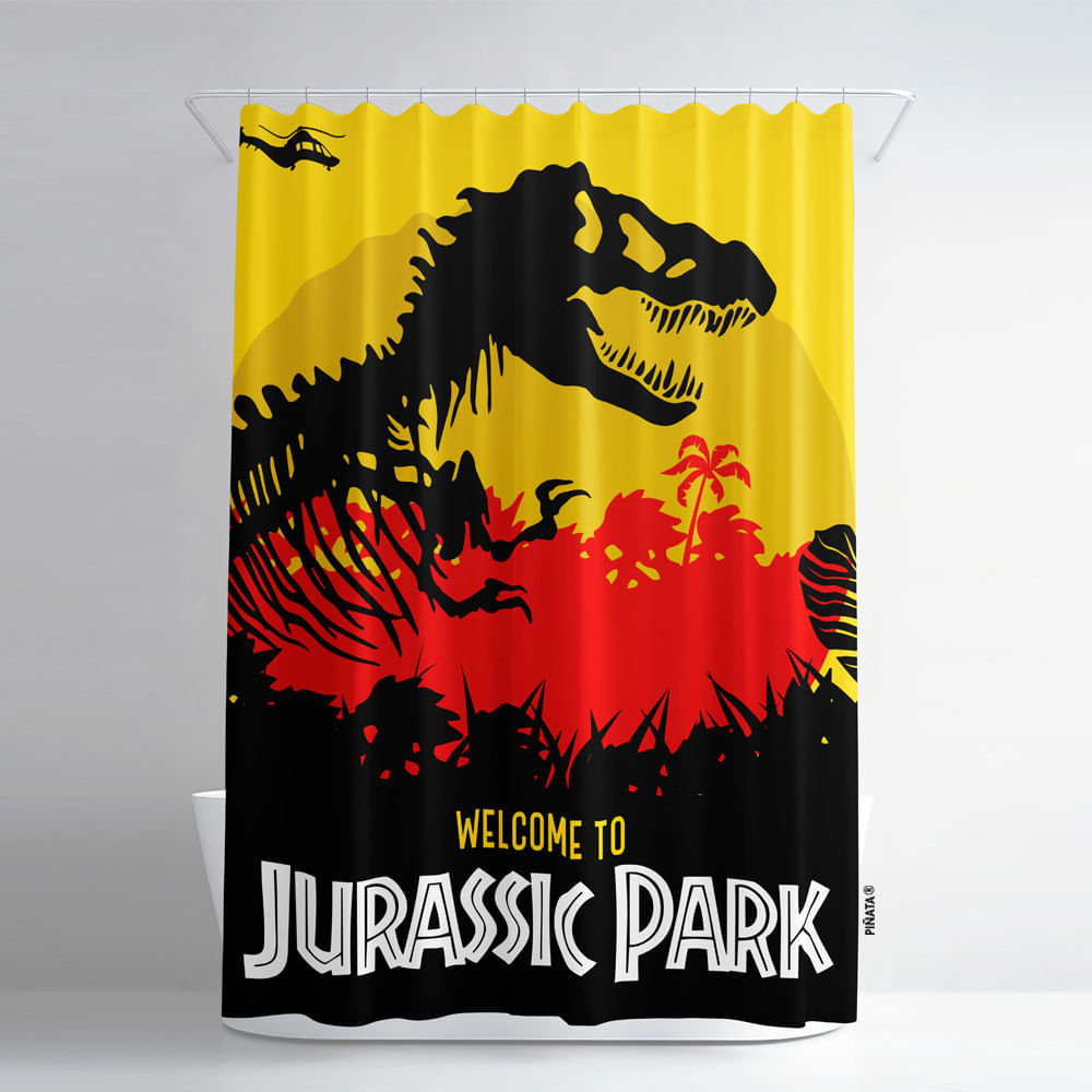 Cortina de Baño Jurassic