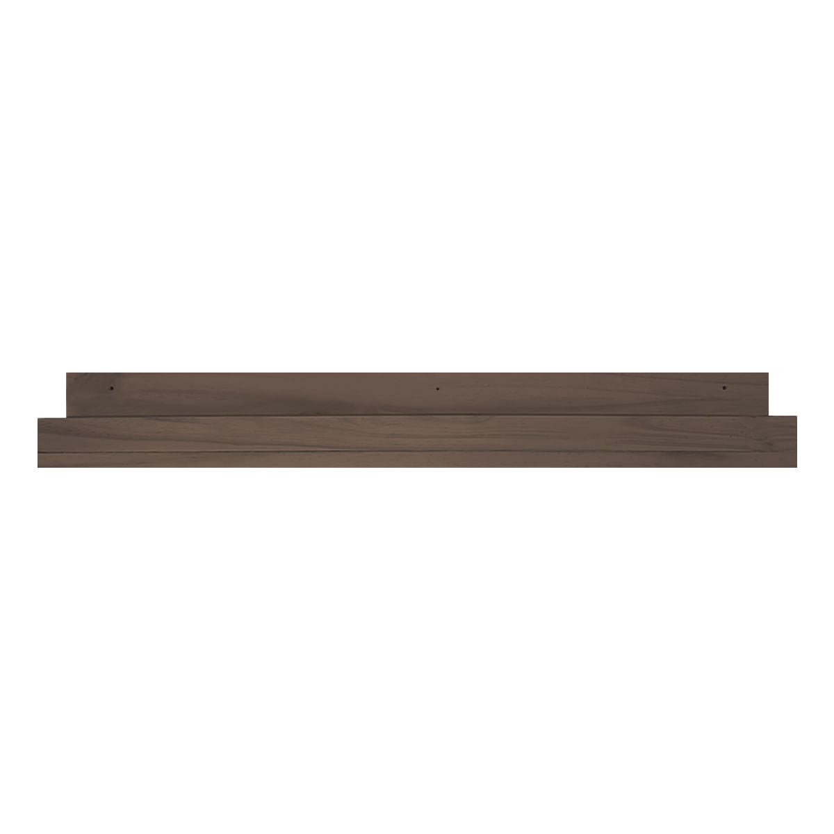 Estante Repisa Madera Pared Especiero Colgante Moderno 100 Color Nogal