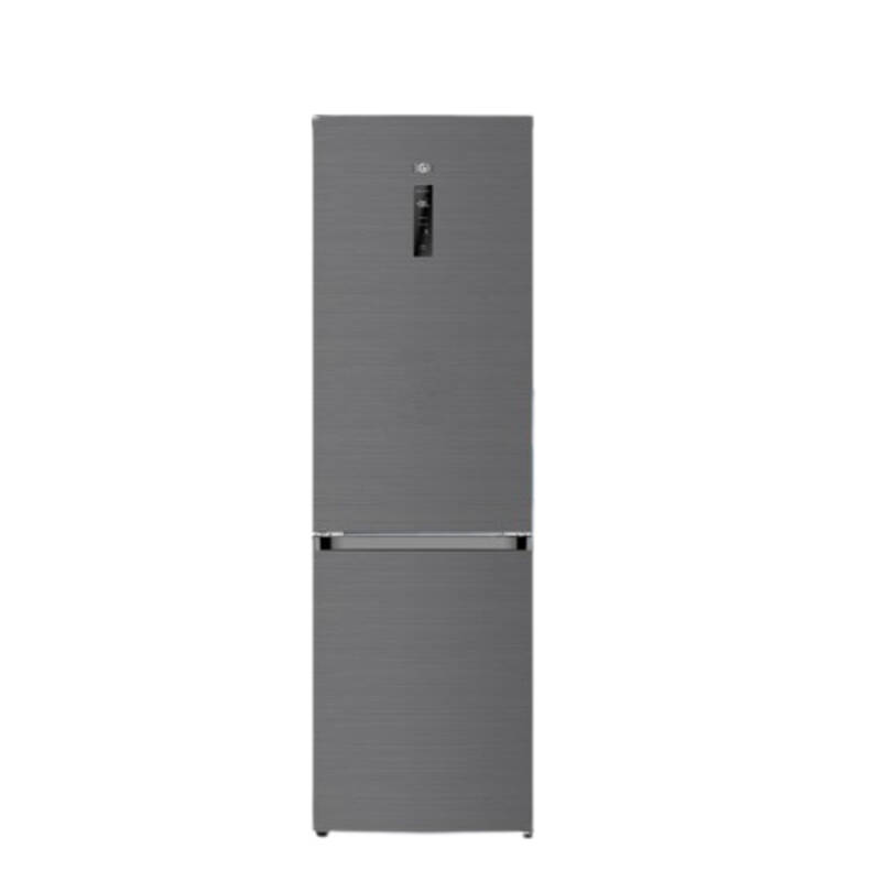 Heladera No Frost Bgh 312L Brc310i2a Negro Inoxidable