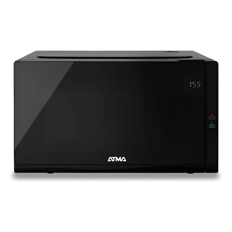Microondas Atma WATDGB25UAP 25L Digital Full Screen con Grill Negro