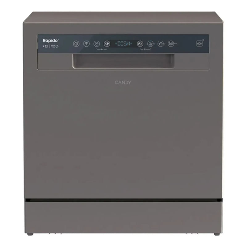 Lavavajillas Candy Rapido Sobremesada 55cm 8 Cubiertos Gris Oscuro