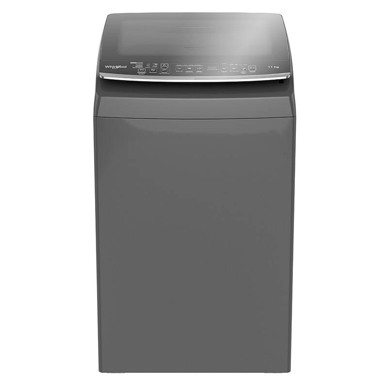 Lavarropas Carga Superior Whirlpool 11 Kg 700 Rpm Gris Oscuro Ww11bta