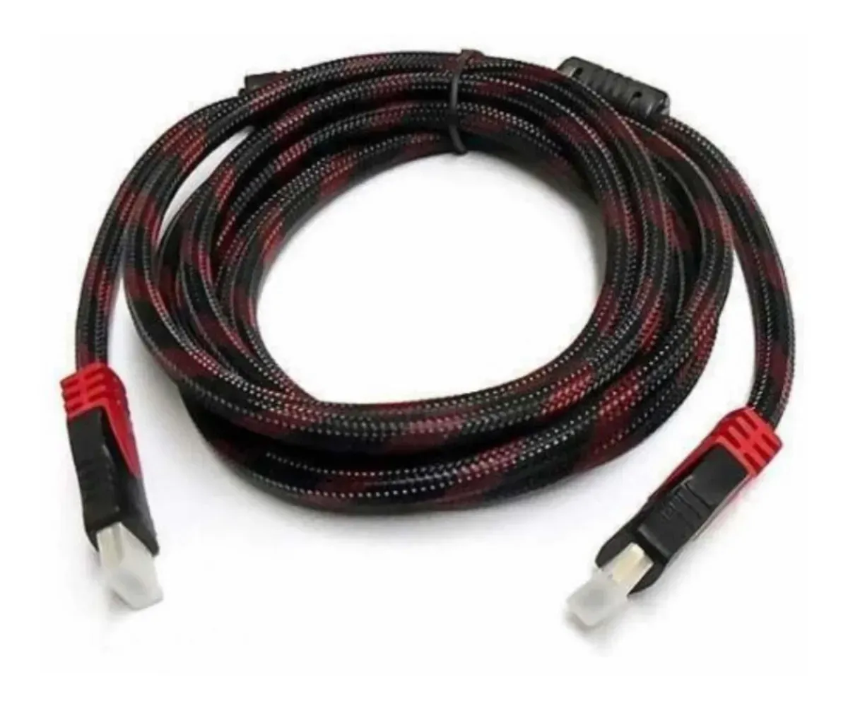 Cable Hdmi 5 Metros Laptop Pc Full Hd 1080p