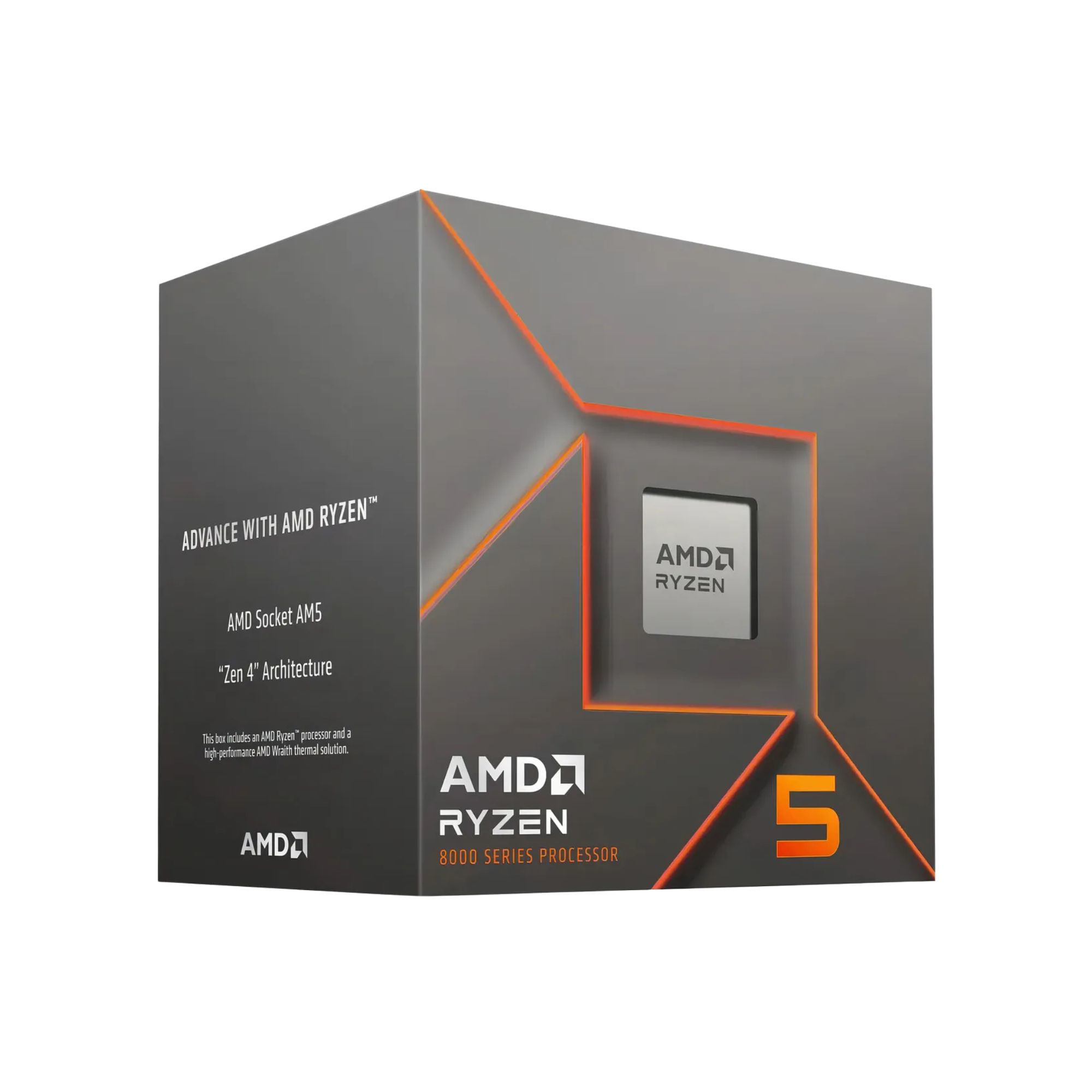 Procesador AMD Ryzen 5 8400F 4.7 Ghz - AM5 100-100001591BOX