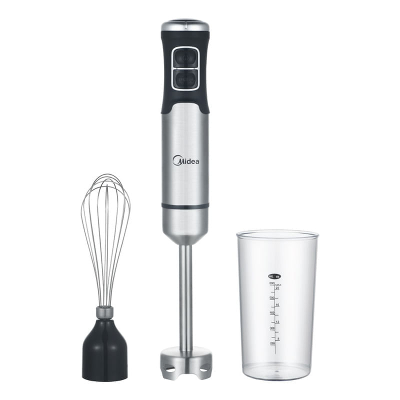 Licuadora De Mano Midea Hb-1100x2ar1 850w Inoxidable 600ml