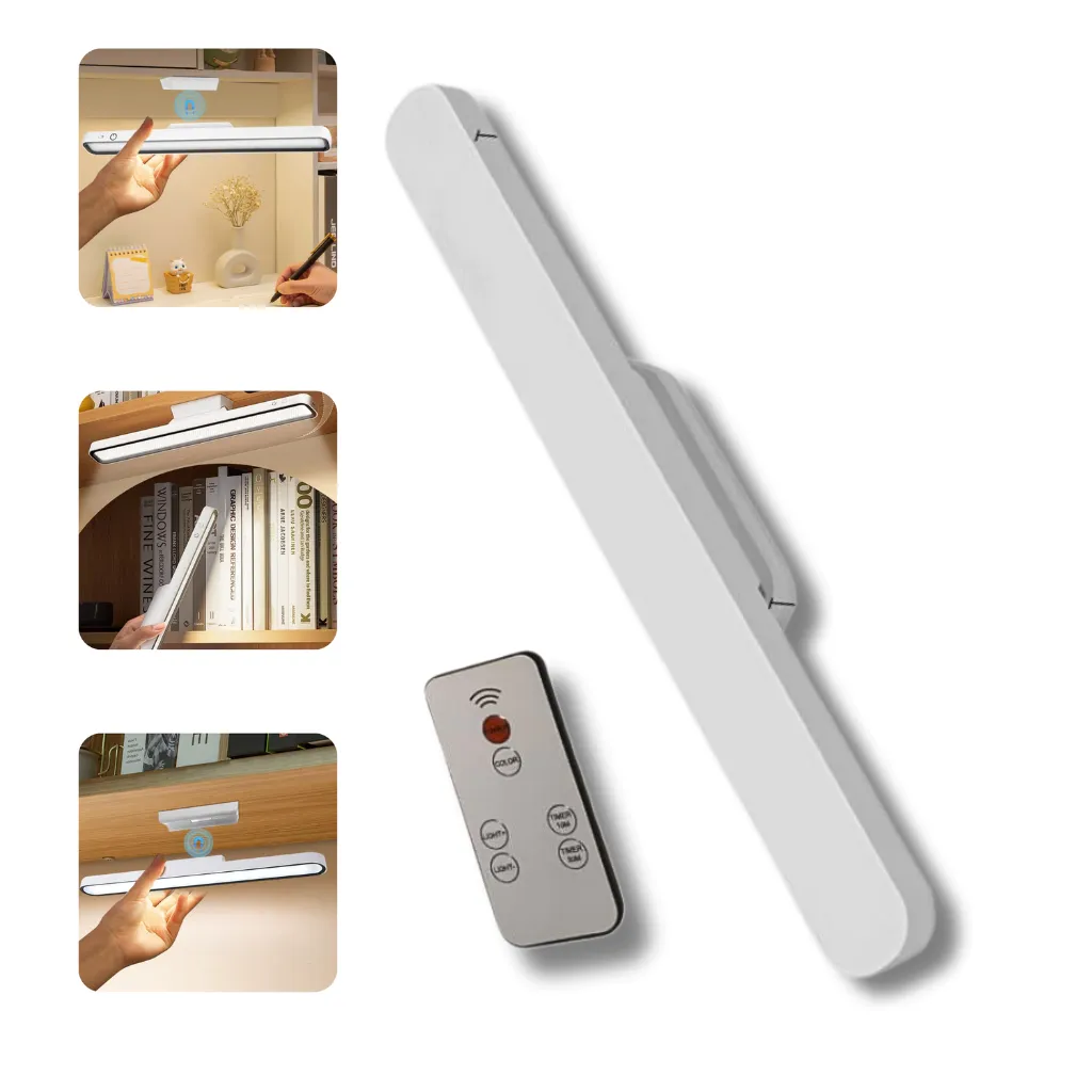 Luz Barra LED 45cm Magnética Para Mueble multiuso Recargable