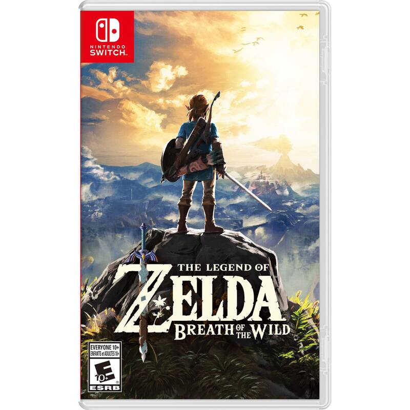 Juego Para Switch Nintendo The Legend Of Zelda Breath Of The Wild