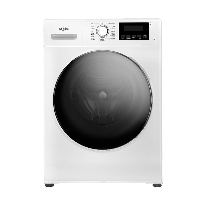 Lavarropas Carga Frontal Whirlpool 7 Kg 1200 Rpm Inverter Blanco Wnq07ab