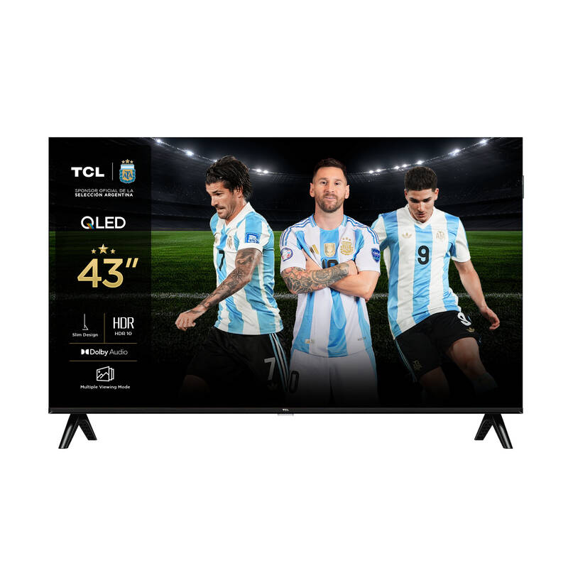 TCL Smart Qled Google Tv 43" Qled Fhd 1920 X 1080 43S5k