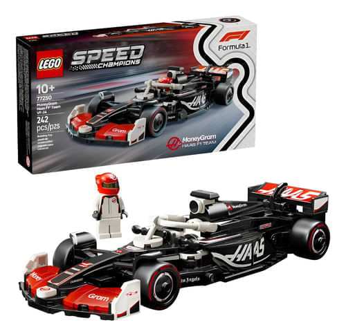 Lego Speed Champions Moneygram Haas F1- 242 piezas
