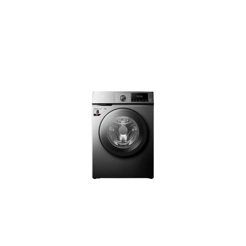 Lavarropas Carga Frontal Tcl 8 Kg 1400 Rpm Inverter Gris P108afl