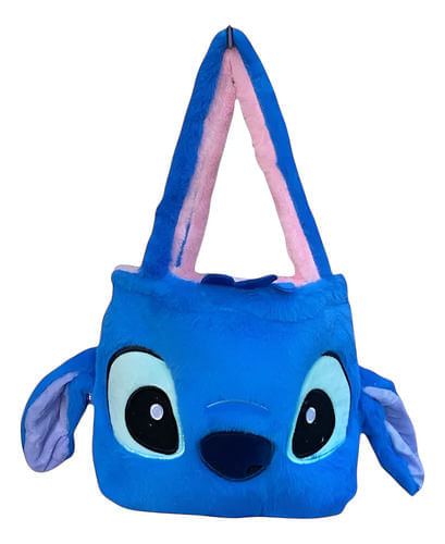 Bolso De Peluche Reversible Stitch Angel