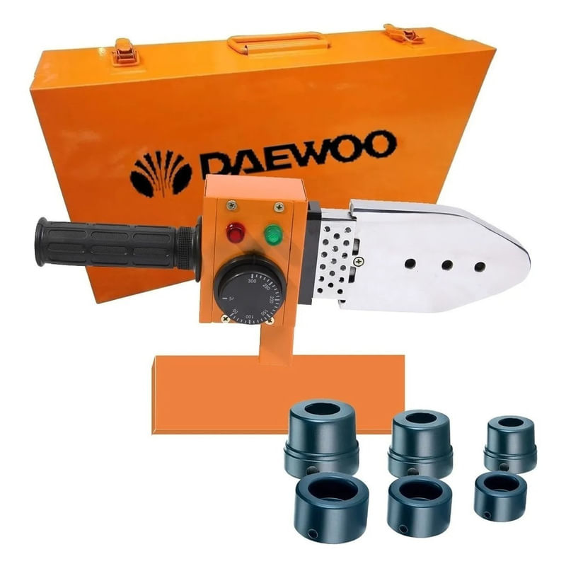 Termofusora 800w 6 Boquillas Fusion Cano Agua Gas Maletin