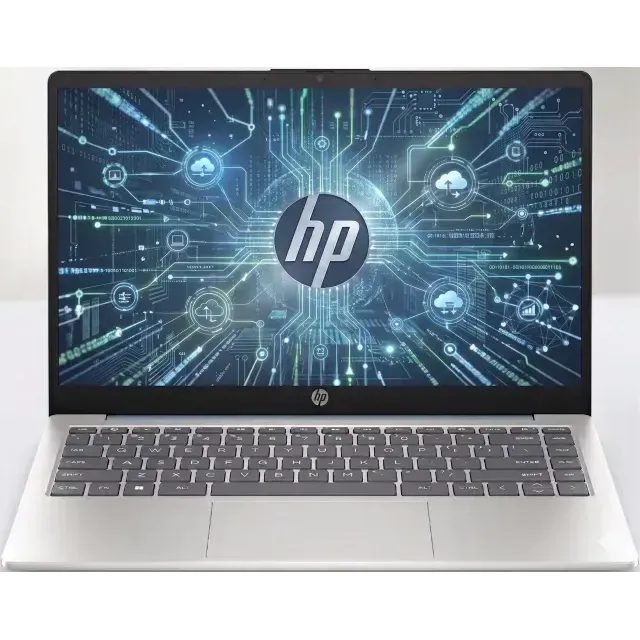 Notebook Hp 14-em0002 4gb Ram 128gb Ssd Athlon 7120u 14" Hd Moonlight Blue