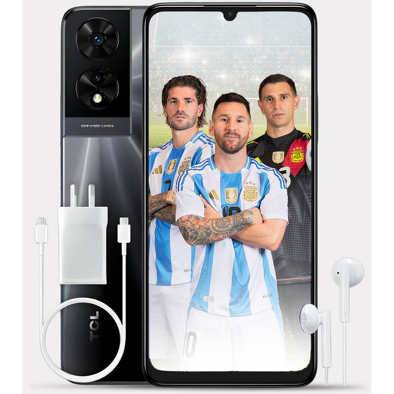 Celular Tcl 505 4G 4+4 Gb 128 Gb Gris