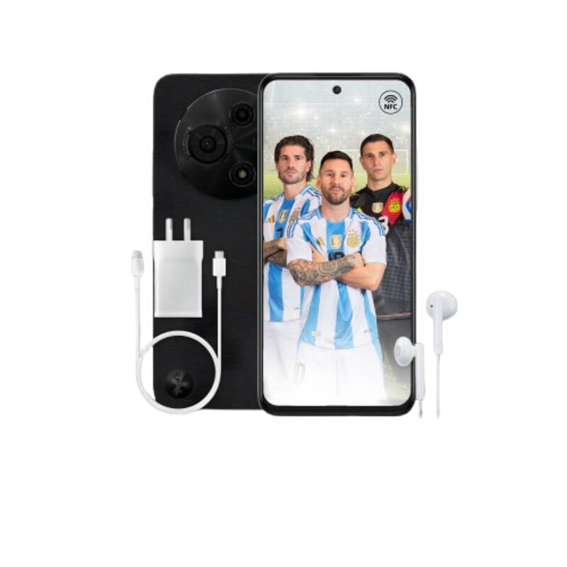 Celular Tcl 605 4G 8 + 10 Gb 256 Gb Nfc Black