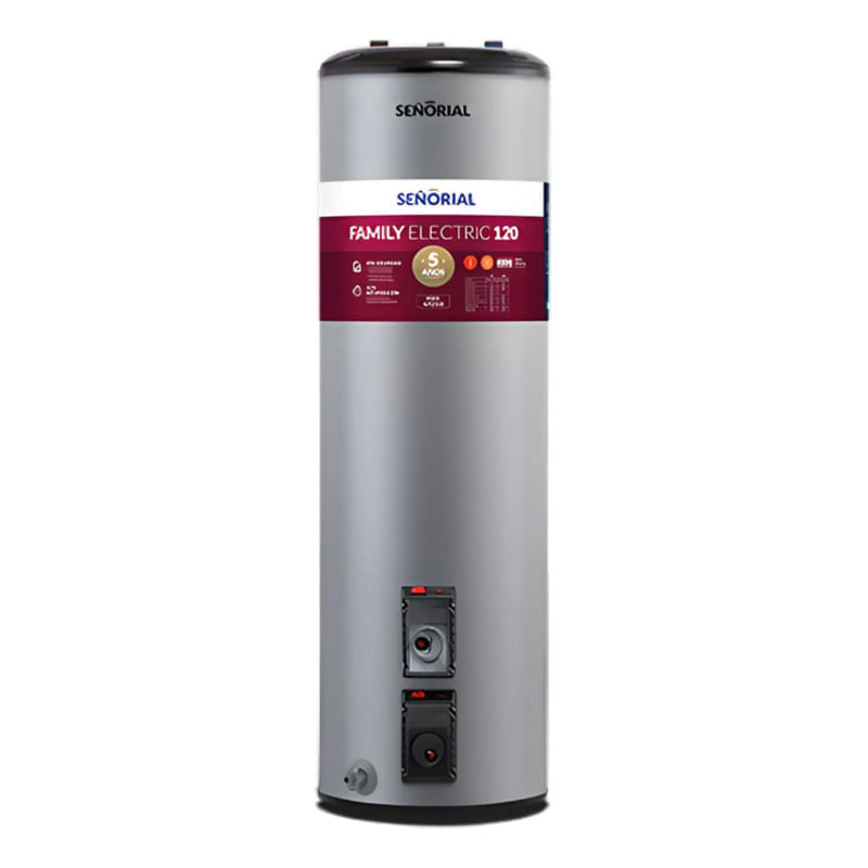 Termotanque A Gas 120l Senorial Tslfp120 Superior Multigas Gris Oscuro