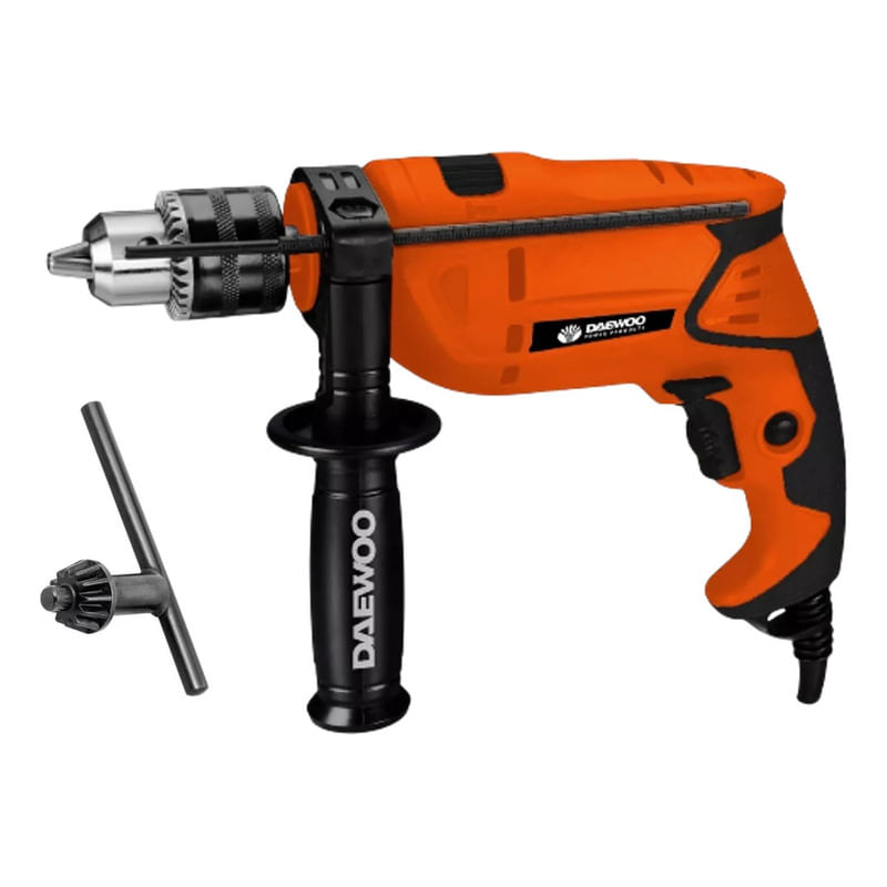 Taladro Atornillador Percutor Impacto Reversible 13mm 750w
