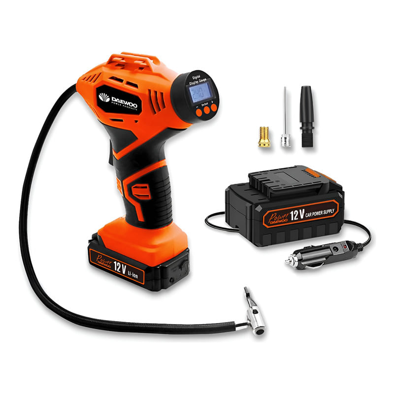 Inflador Automatico Inalambrico 12v Compacto 120 Psi.