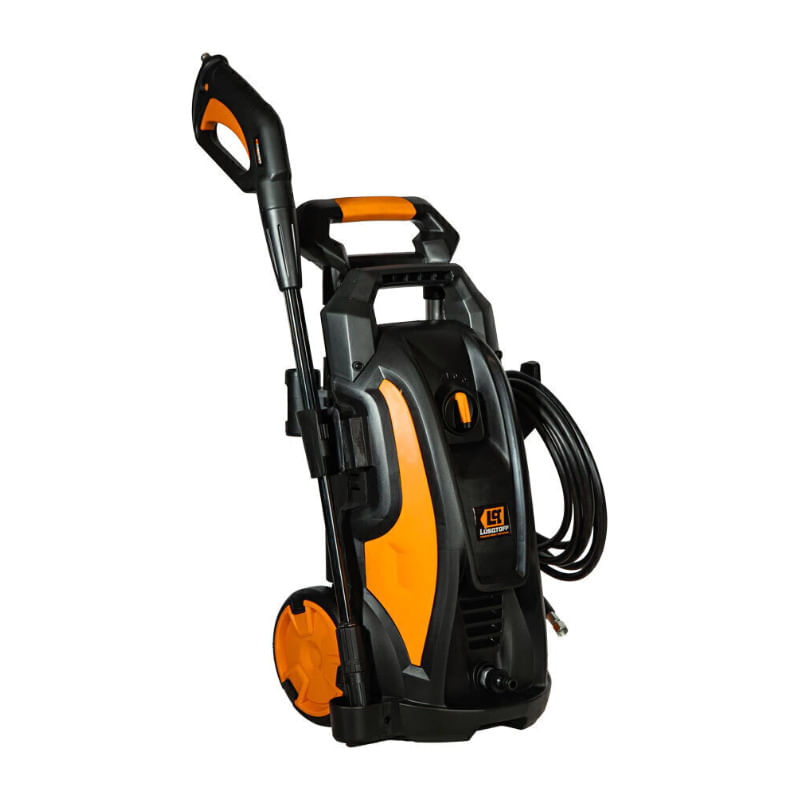 Hidrolavadora 135bar 220v Electrica 1800w Ruedas Manguera Naranja
