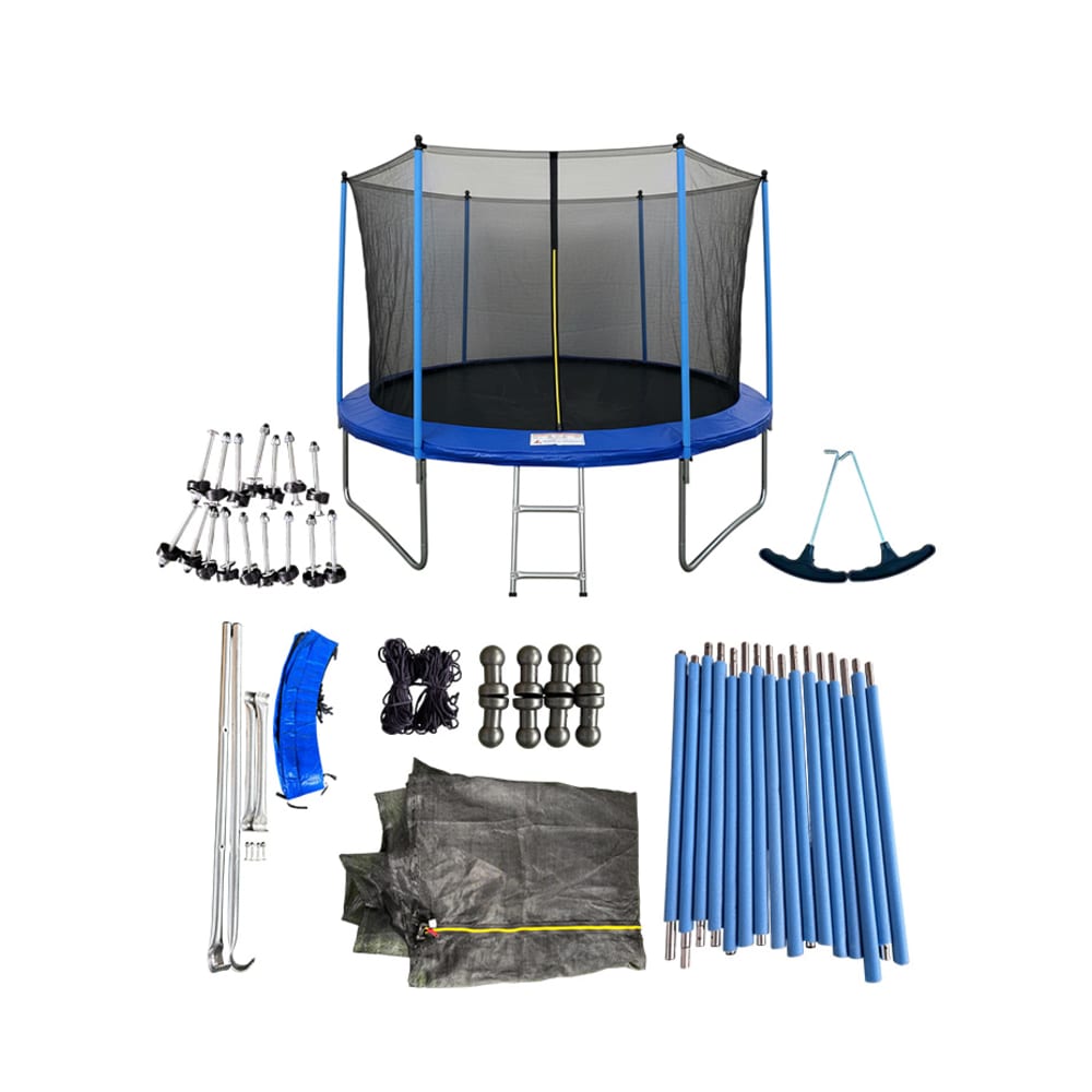 Cama Elástica Gadnic 365 cm Con Red de Seguridad Y Escalera