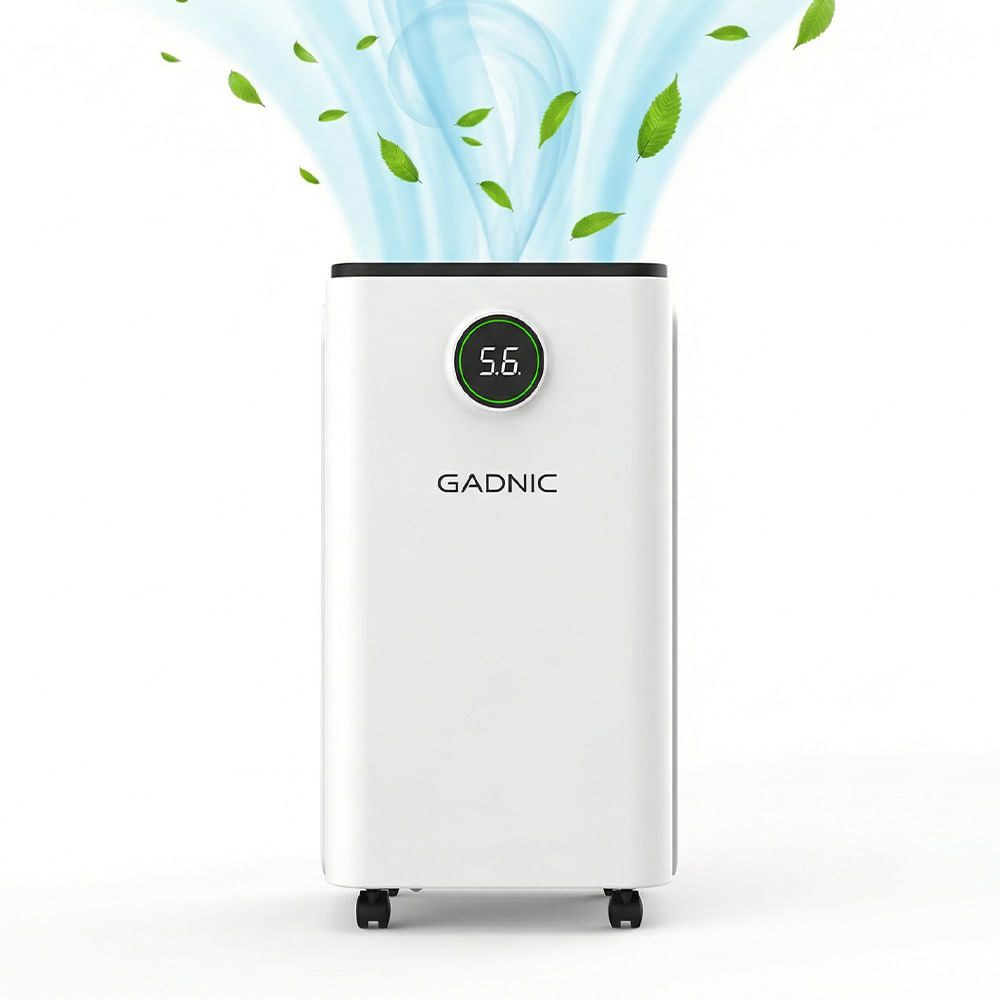 Deshumidificador Eléctrico Gadnic 12L Silencioso 210W Control Digital