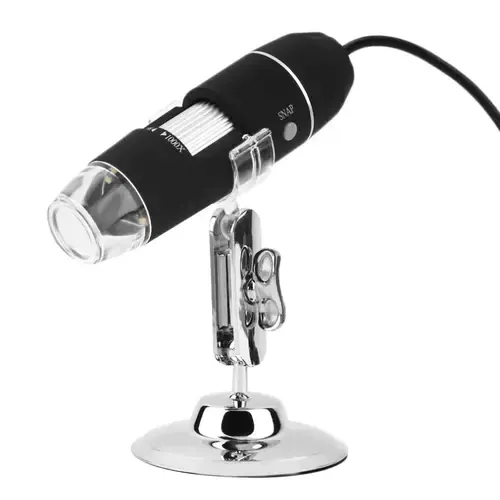Microscopio Digital C/Camara Usb 5mp Zoom 1000x Lente 50mm Gadnic Micros06