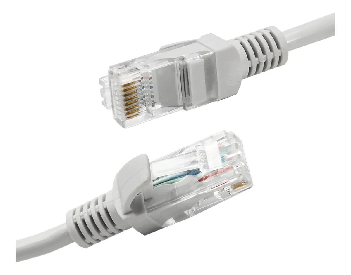 Cable de Red Cat 5E 2 Metros Gris PC-CAT5-2