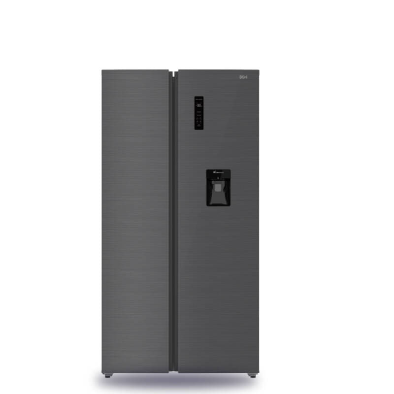 Heladera Bgh 534L Brs540i2a Inoxidable Oscuro