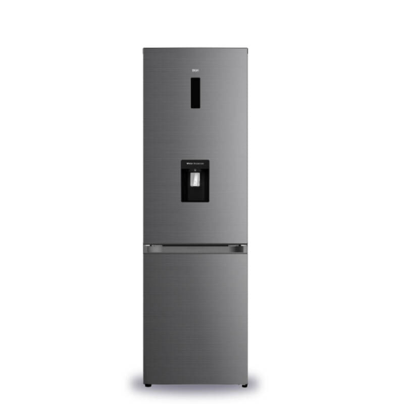 Heladera Bgh 312L Brc330i2a Inoxidable Oscuro
