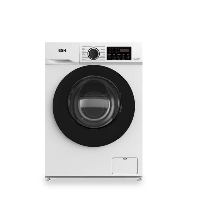 Lavarropas Carga Frontal Bgh 6 Kg 1000 Rpm Inverter Blanco Bwfe06w24ar