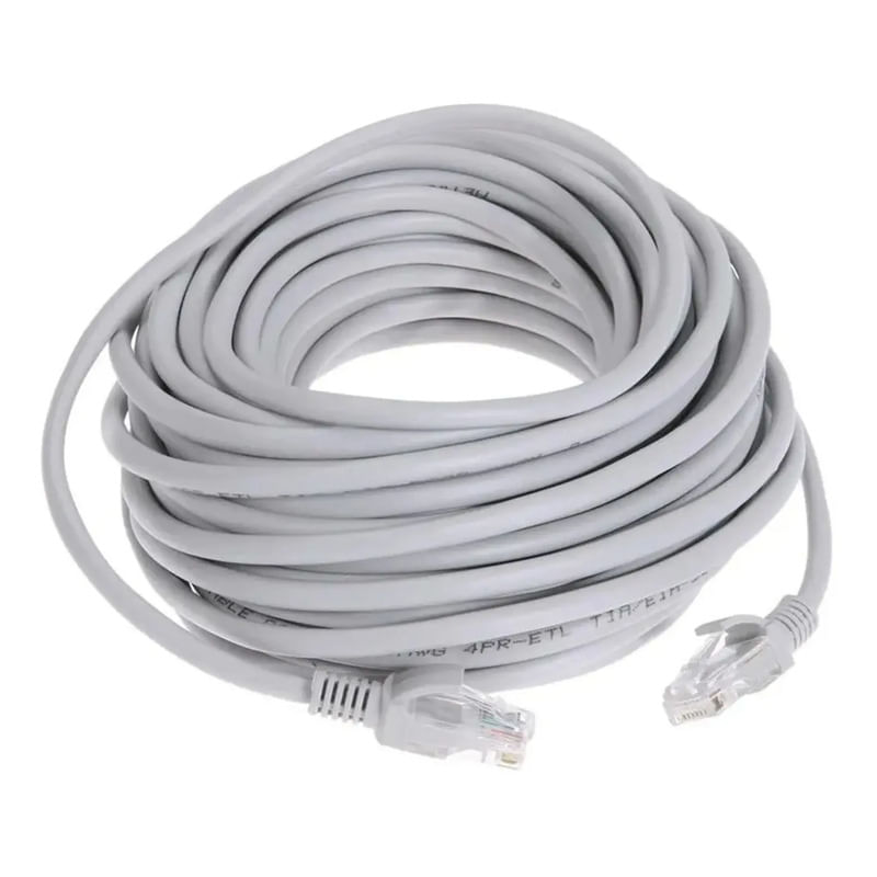 Cable De Red 20M Armado Patch Cord Ethernet