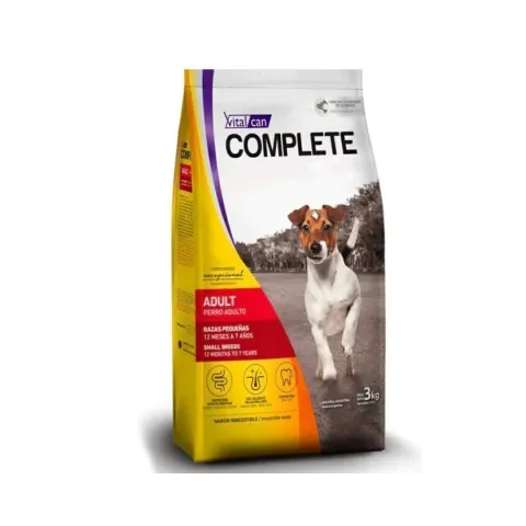 Vital Can Complete Perro Adultos Razas Pequeñas 3Kg