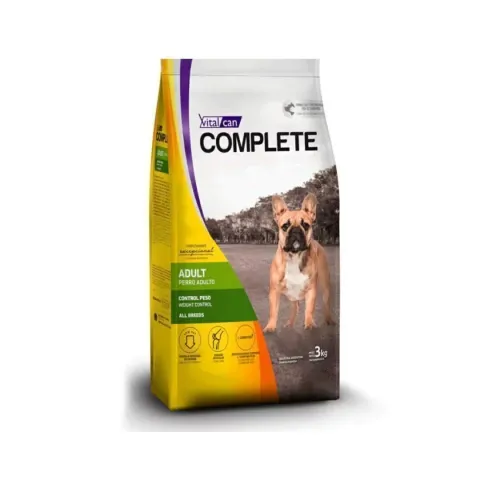 Vital Can Complete Perro Adultos Control de Peso 3Kg