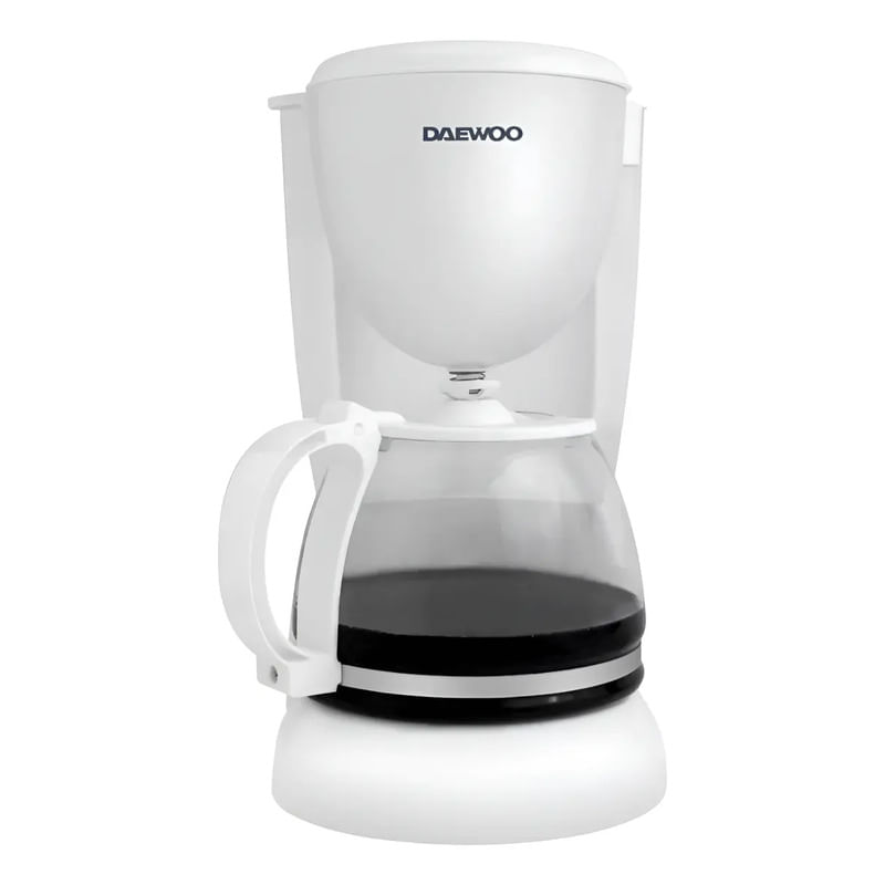Cafetera Electrica Daewoo 1.25L 750W Antigoteo Blanca
