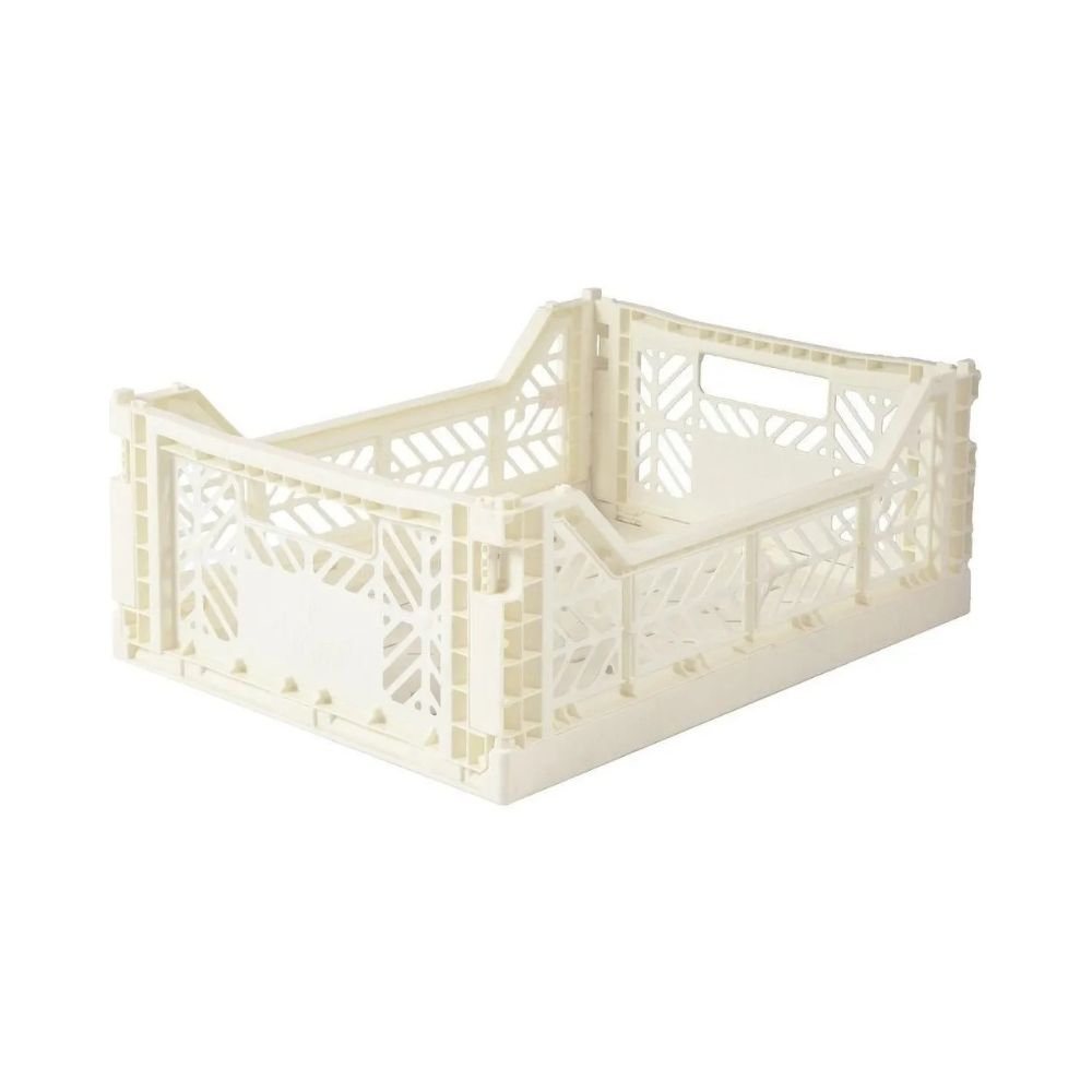 Canasto Midi Ay-kasa Aykasa Plegable Apilable Originales Coconut Milk