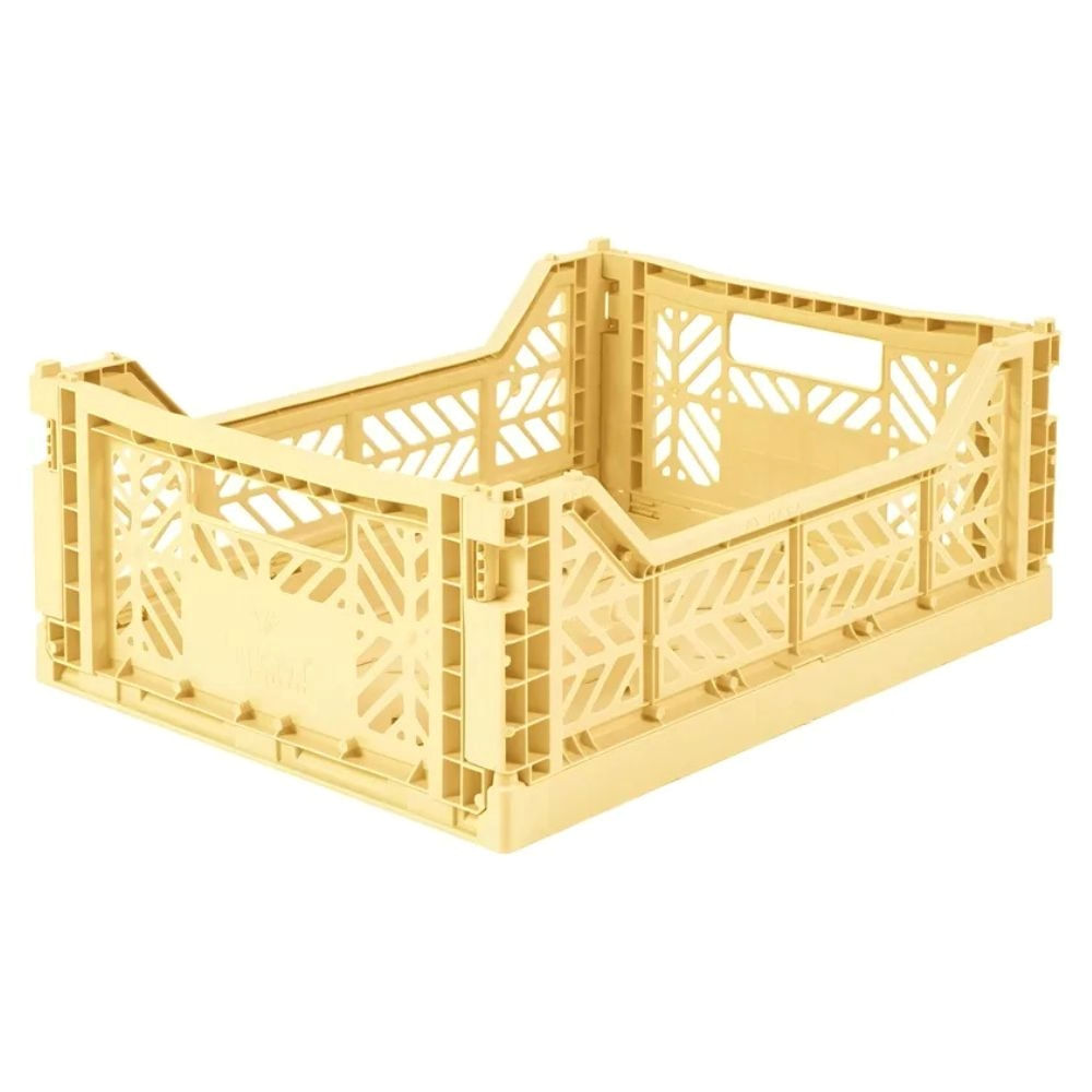 Canasto Mini Ay-kasa Aykasa Plegable Apilable Originales Banana