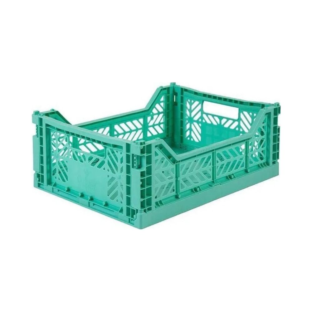 Canasto Midi Ay-kasa Aykasa Plegable Apilable Originales Mint