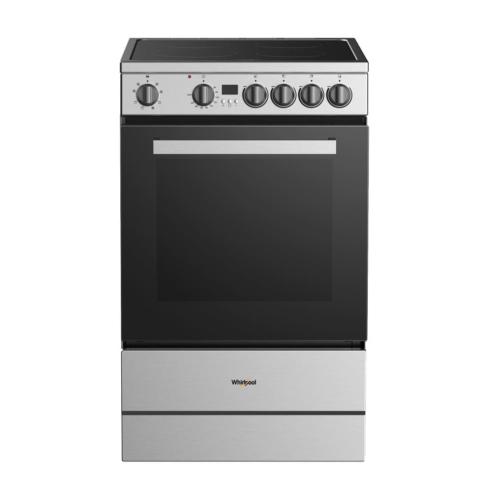 Cocina Eléctrica Whirlpool Inox 55 cm