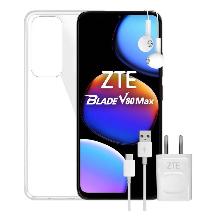 Celular Zte Blade V80 Max 4G 4 Gb 256 Gb Nfc Silver
