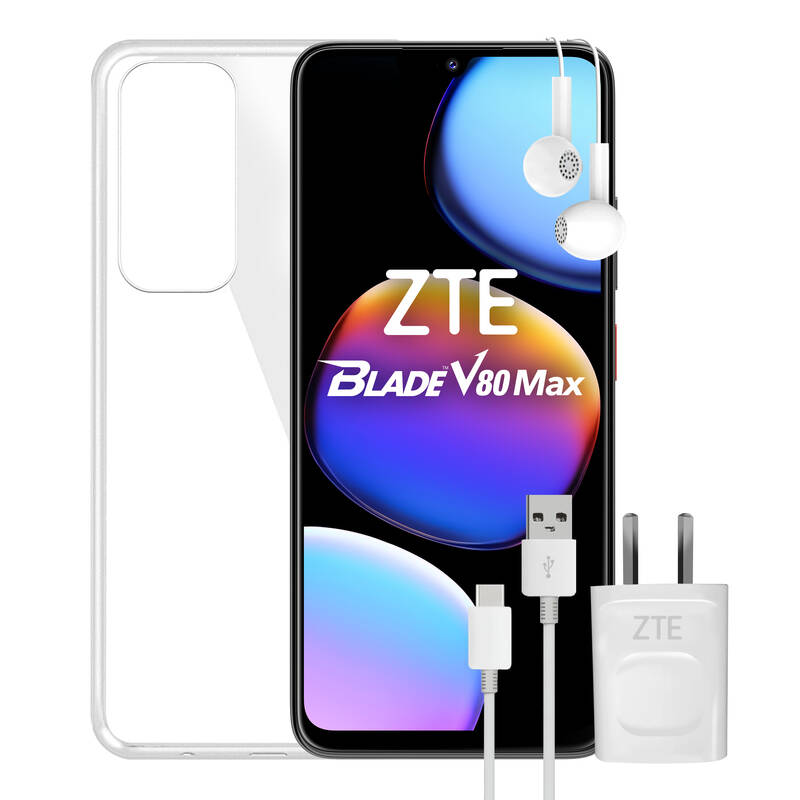 Celular Zte Blade V80 Max 4G 4 Gb 256 Gb Nfc Black