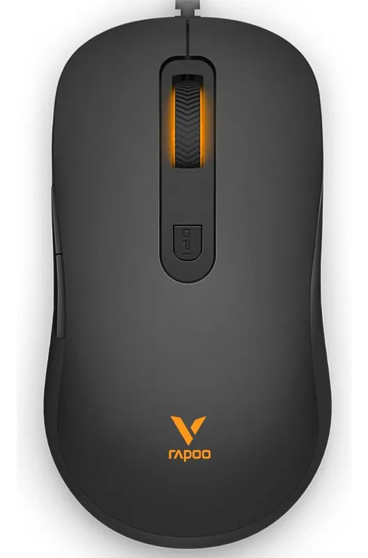 Mouse Gamer Rapoo V16 Rgb Sensor Optico 12800 Dpi Usb